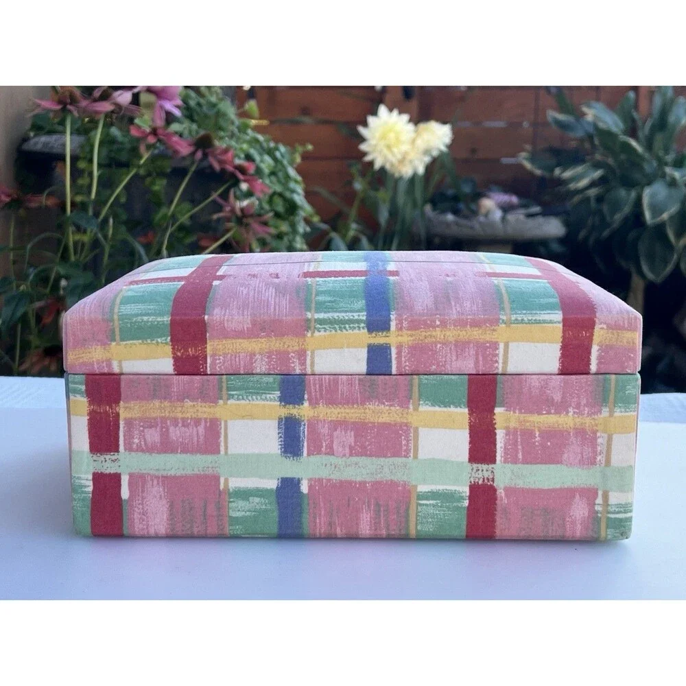 Vintage Rosenthal Designs Jewelry Box Organizer Cottagecore Grandmacore 1980s